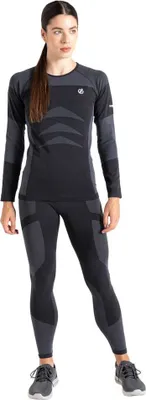 Image de Dare2b In The Zone Ii Ensemble de sous-vêtements fonctionnels Noir M Femme Noir M