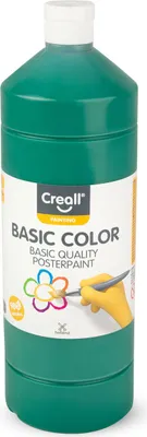 Image de Peinture scolaire Creall vert foncé, 1 litre