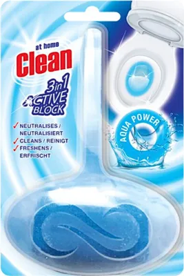 Imagen del producto de Zuhause - Limpieza - Limpiador para inodoros - 3 en 1 - Aqua Power - Neutraliza y limpia - 1 pastilla - 1 unidad