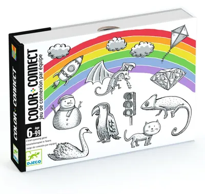 Immagine prodotto di Gioco di carte Color Connect, Djeco