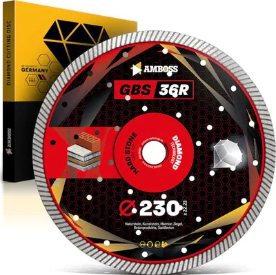 Produktbild von Amboss GBS 36R Diamant Trennscheibe - 230 x 2.6 x 22.2