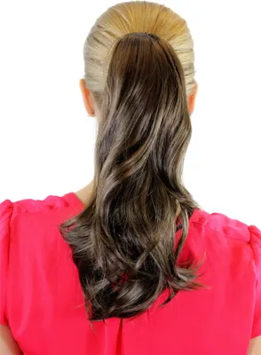 Produktbild von WIG ME UP Haarteil, Braun, gewellt, 265-6