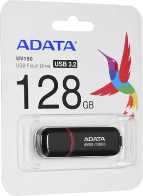 Image de A-Data AUV150-128G-RBK USB-Stick 128GB ADATA DashDrive UV150 schwarz retail