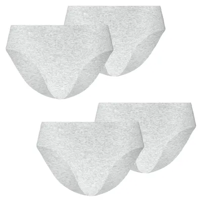 Produktbild von 4er Pack PUMA Damen Slips Invisible Ultra Soft Baumwolle Briefs