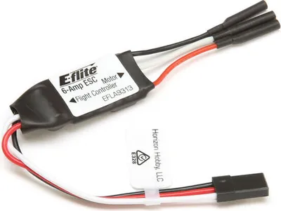 Zdjęcie produktu dla E-flite 6 amp ESC: Mini Convergence