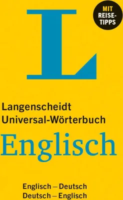 Produktbild von Langenscheidt Universal-Wörterbuch Englisch: Englisch - Deutsch / Deutsch - Englisch