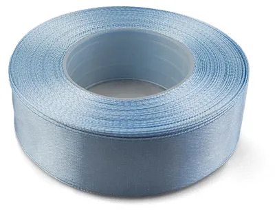Productafbeelding van Satinband Himmelblauw 25 mm x 32 m voor decoratie en verpakking