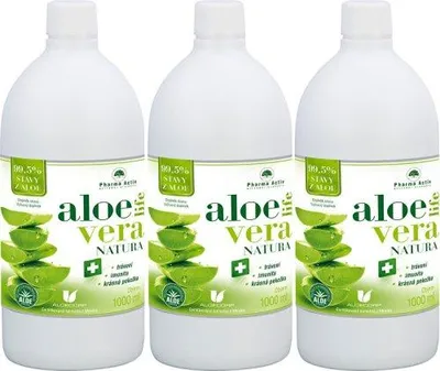 Immagine prodotto di AloeVeraLife NATURA 3 x 1000 ml 2 + 1 set