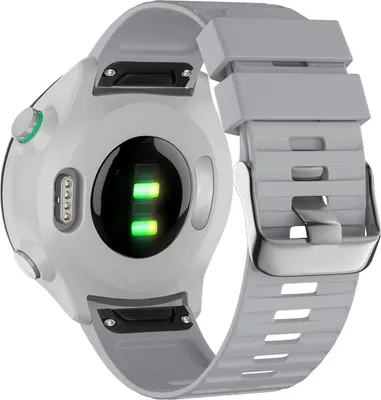 Image de Eternico Essential pro Garmin Quickfit 22mm acier gris