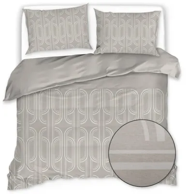 Produktbild von eStilex Flanel-Bettwäsche 160x200 Baumwolle Wendemuster