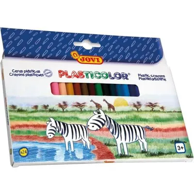 Immagine prodotto di Jovi Pastelli a cera tondi Pastelli a cera 24 pz