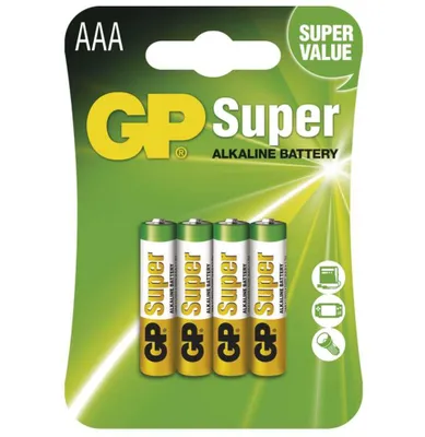 Immagine prodotto di GP Batteries Super Alkaline AAA Batteria monouso Mini Stilo AAA Alcalino