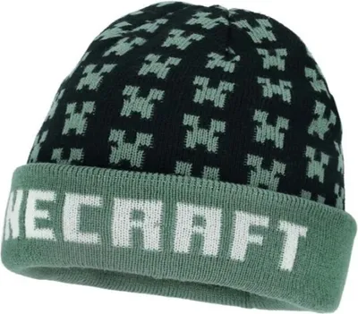 Produktbild von Minecraft Creeper Faces Wintermütze, Größe 56