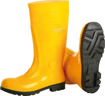 Obrázek produktu pro Bezpečnostní obuv S5 z PVC žlutá velikost 44