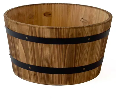Produktbild von Mastello aus dunklem Holz, Ø 37 x 20 cm