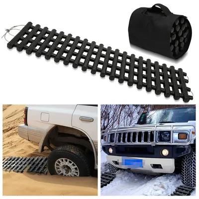 Produktbild von SWANEW Anfahrhilfe Schnee board Reifen Schlamm PKW Offroad Starkes Auto mit Aufbewahrungstasche