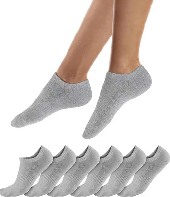 Immagine prodotto di Calzini unisex Qincao per tutti i giorni, confezione da 6 paia