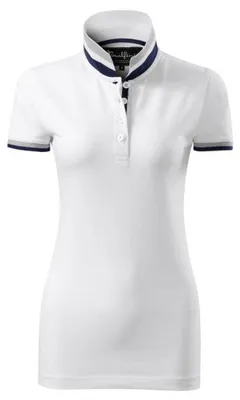 Image de Malfini - Polo pour femmes, piqué PP10027 (S) (blanc)