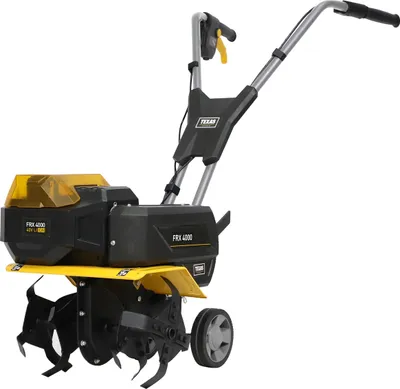 Produktbild von TEXAS FRX 4000 Akku Bodenhacke (Gartenfräse mit 40 Volt, 40 cm Arbeitsbreite, 26 cm Frästiefe, 2 Vorwärtsgänge und 1 Rückwärtsgang, ohne Akku und Ladegerät)