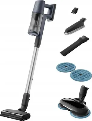 Produktbild von Electrolux EP61H21WET, 2-in-1-Stabstaubsauger, Beutellos, Blau, 0,6 l, Trocken, Teppich, Harter Boden, Polsterung
