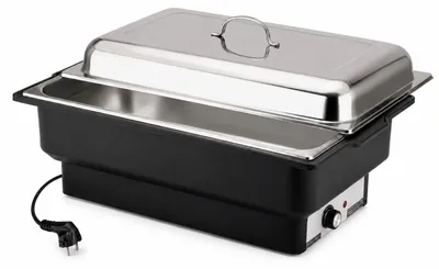 Elektrische Chafing Dish 57x35x28 cm, 8,5 L, Edelstahl, Temperaturregelung