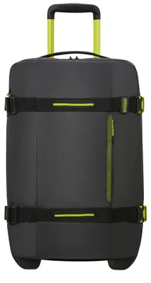 Produktbild von American Tourister Reisetasche Trolley Urban Track Duffle / WH Coated Black / Lime schwarz 55cm