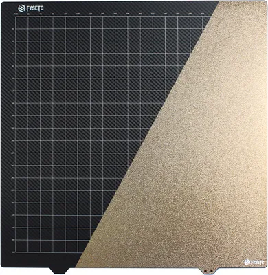 Obrázok produktu pre platforma 3D tlačiarne 430x430mm Obojstranný PEI + hladký povrch z uhlíkových vlákien Pružná platforma z pružinovej ocele pre Neptun 3/4Max, Kobra Max/2Max