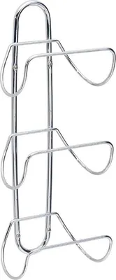 Produktbild von mDesign Handtuchhalter Regal Ablage Metall verchromt Silber 3 Halterungen