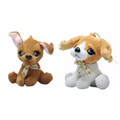 Produktbild von DEEF Maskottchenhund Białooka mit einem Bogenmedium 03787 DEEF