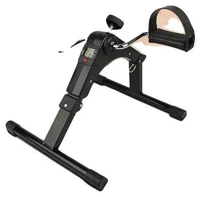 Image de Mini-vélo, résistance réglable, design compact, noir