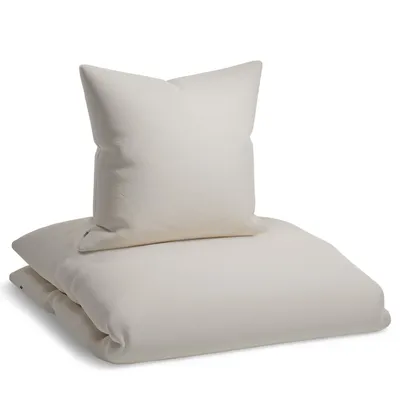 Produktbild von sleepwise Bettwäsche 155x200 Sommer Bettwäsche 2tlg- , Traumhaft weich, Atmungsaktiv, Bügelfrei & Knitterfrei - Bettbezug Set aus gebürsteter Mikrofaser mit 80x80cm Kissenbezug, Soft beige