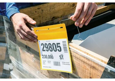 Obrázok produktu pre DURABLE 175204 DURABLE Vrecká na zavesenie, DIN A5 na šírku, žlté