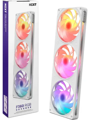 Produktbild von NZXT F360 RGB, Gehäuselüfter, (Reverse)