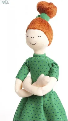 Produktbild von Bajo Puppe Hanna - Lernspielzeug aus Karton, mehrfarbig