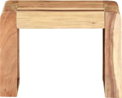 Obrázok produktu pre vidaXL Bočný stolík 43x40x30 cm Akáciové masívne drevo