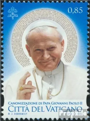 Produktbild von Briefmarken Vatikanstadt 2014 Mi 1802 (kompl.Ausg.) postfrisch Johannes Paul