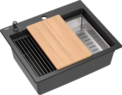 Obrázok produktu pre Kuchynský Drez Rea Kurt 110 Black