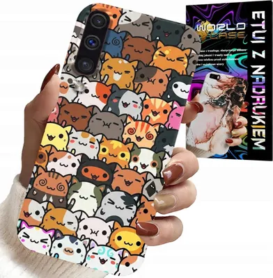 Immagine prodotto di Custodia Per Samsung A50 / A30S - Retro In Gatti Carini, Gatti, Custodia