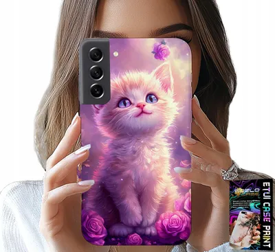 Produktbild von Hülle Für Samsung Galaxy S21 - Niedliches Kätzchen, Katze, Designs Mit Tieren