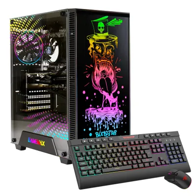 Immagine prodotto di GAMEMAX Gaming-PC Rockstar 7478 Ryzen 7 5700X 32GB DDR4 1TB SSD RTX 5060Ti (16GB) Windows 11