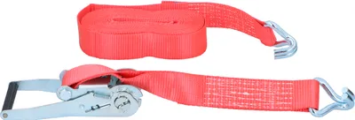 Produktbild von All Ride Spanngurt mit Ratsche - Zurrgurt 9 Meter - Max. 2000KG - Nylon - Rot