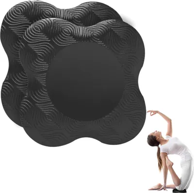 Produktbild von 2 Stück Yoga Kniekissen Anti-Slip Kniestützung Set aus Slijtvast Material