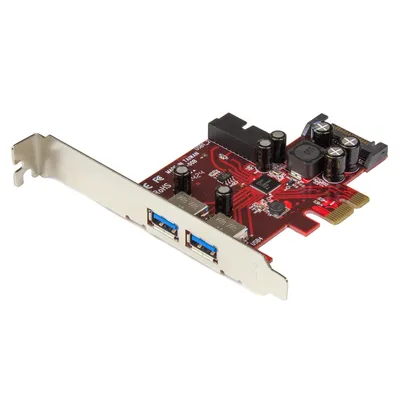 Produktbild von 4 Port PCIe USB 3.0 Card - 2 Ext & 2 Int