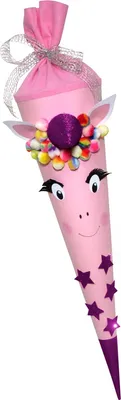 Produktbild von Schultüte Bastelset Einhorn Regenbogen von Prell