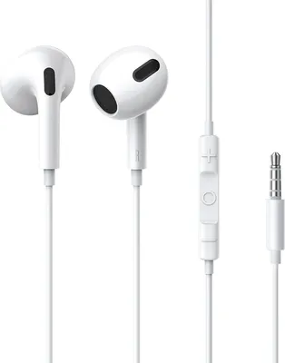 Zdjęcie produktu dla Baseus Encok H17 słuchawki przewodowe minijack 3.5mm biały (NGCR020002)