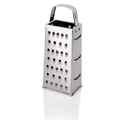 Obrázok produktu pre Štvorcové strúhadlo, 19 x 10,5 x 8 cm, nerezová oceľ
