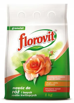 Immagine prodotto di Florovit per rose concime e altre piante da fiore sacchetto da 1 kg