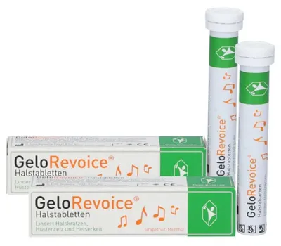 Immagine prodotto di Gelorevoice compresse per la gola Pompelmo-Mentolo Lut. 20 pz