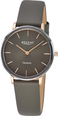 Regent F-1587 Damenuhr Edelstahl/Keramik Ø 34 mm 1