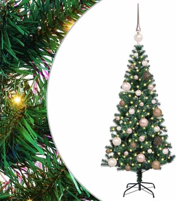 Obrázek produktu pro vidaXL Umělý předsvětlený vánoční stromek zelený 120 cm
